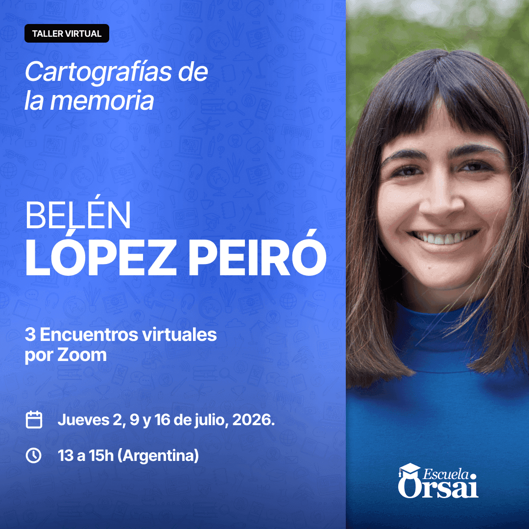 Retrato de Belén López Peiró, docente del taller