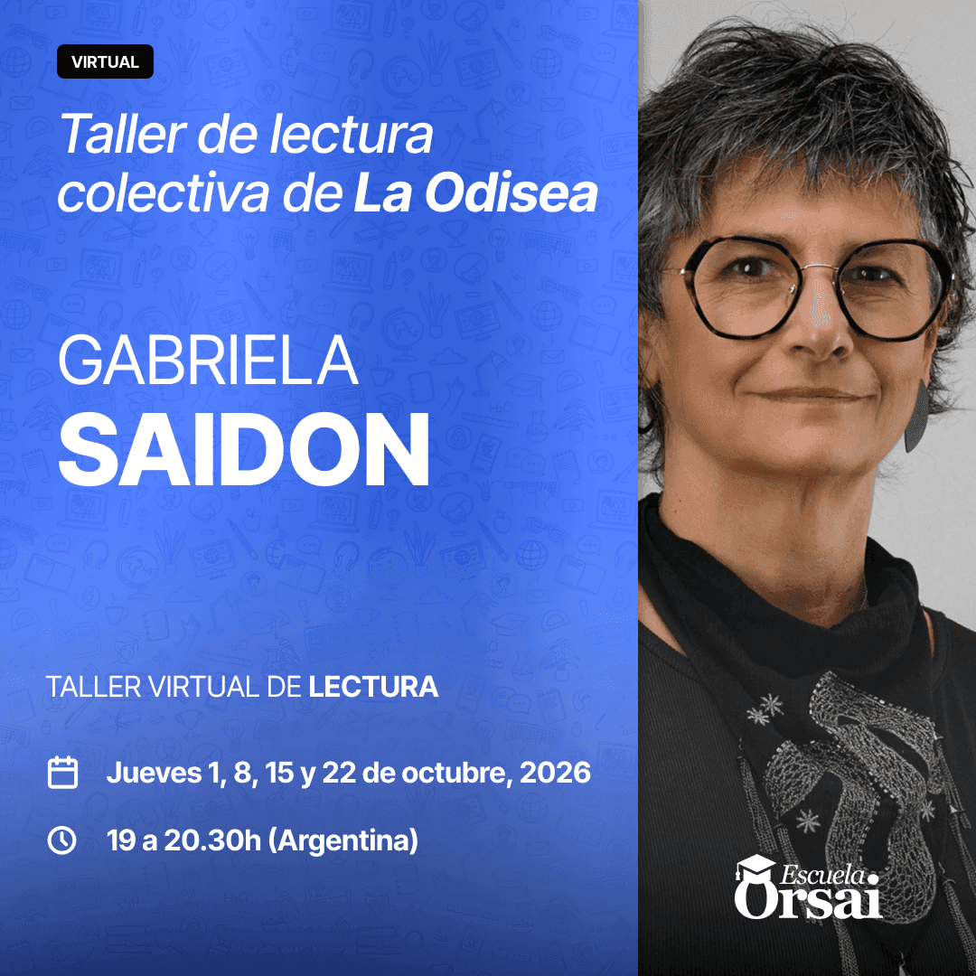 Retrato de Gabriela Saidón, docente del taller