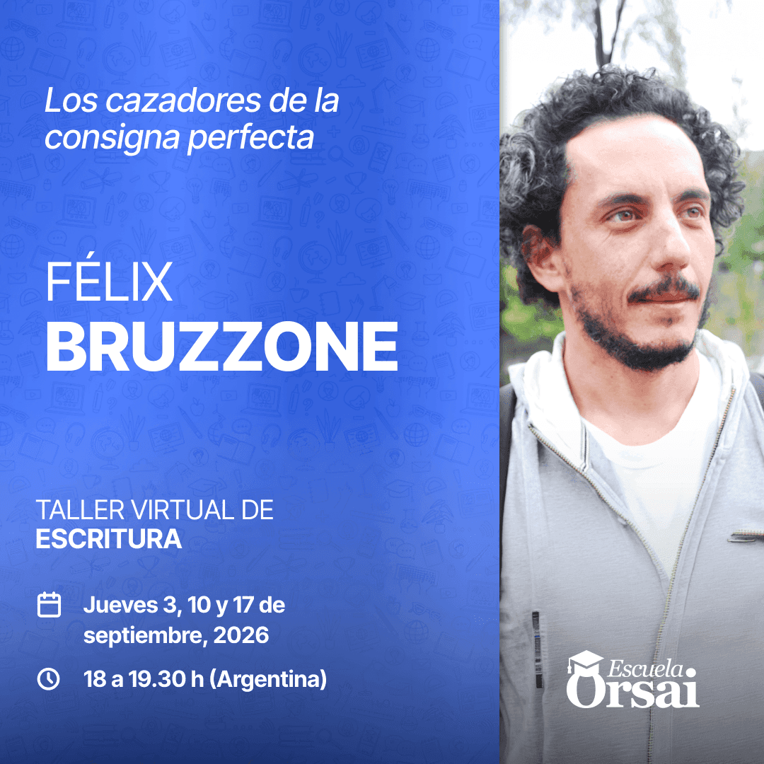 Retrato de Félix Bruzzone, docente del taller