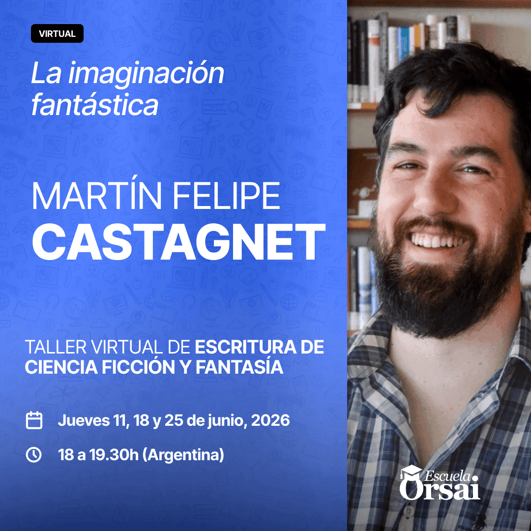 Retrato de Martín Felipe Castagnet, docente del taller