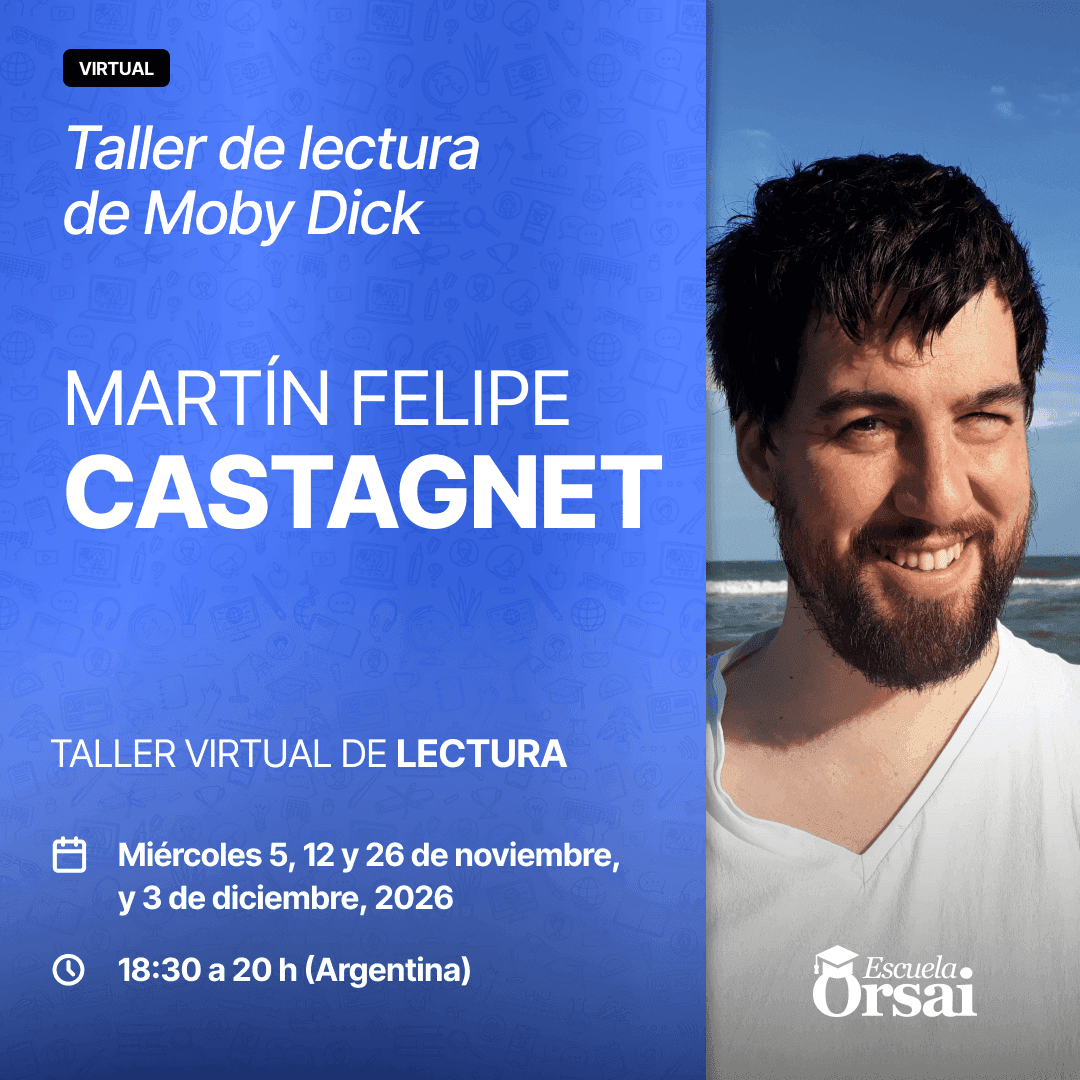 Retrato de Martín Felipe Castagnet, docente del taller