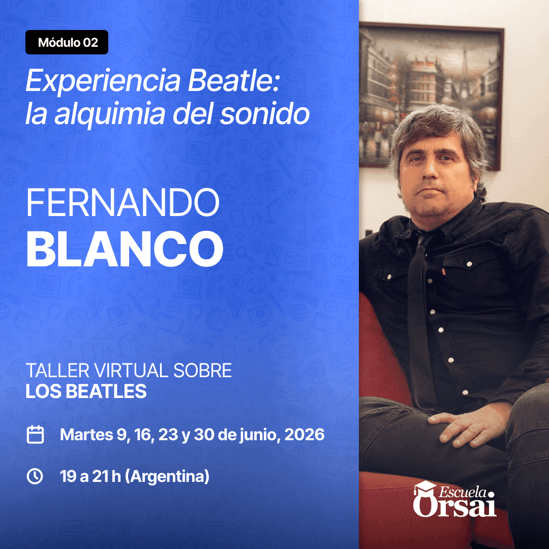 Retrato de Fernando Blanco, docente del taller