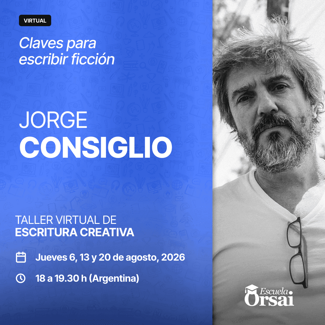 Retrato de Jorge Consiglio, docente del taller