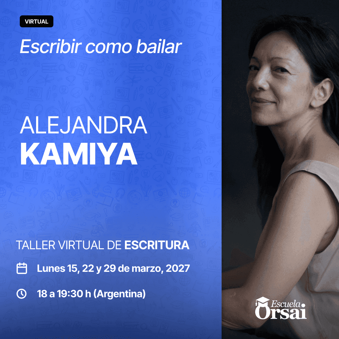Retrato de Alejandra Kamiya, docente del taller