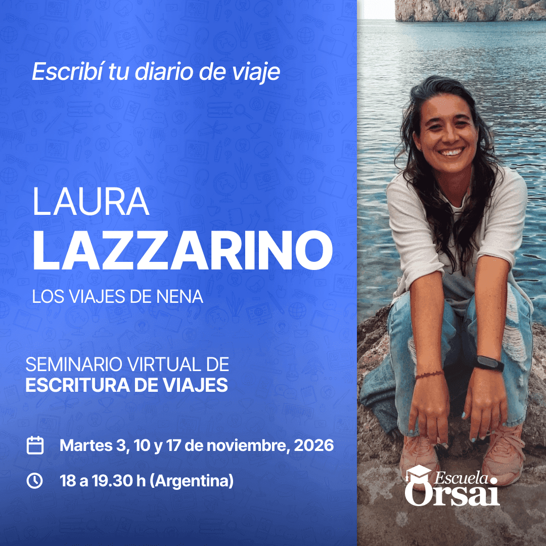 Retrato de Laura Lazzarino, docente del taller