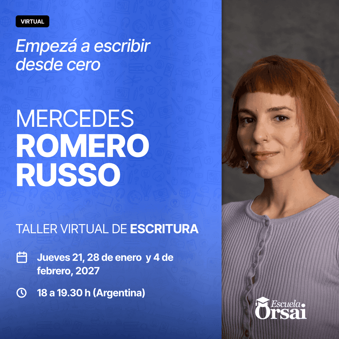Retrato de Mercedes Romero Russo, docente del taller