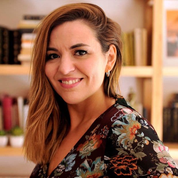 Retrato de Carolina Aguirre, docente del taller