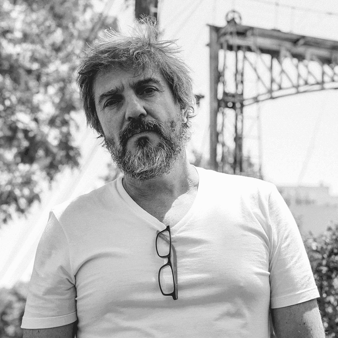 Retrato de Jorge Consiglio, docente del taller