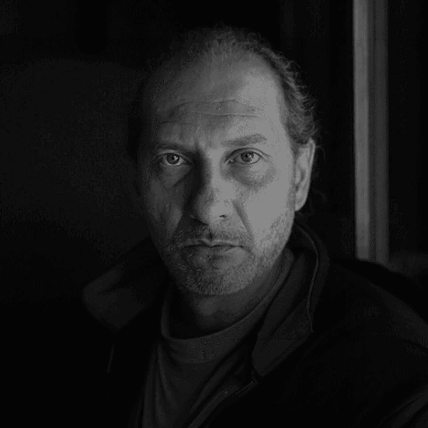 Retrato de Luis Sagasti, docente del taller